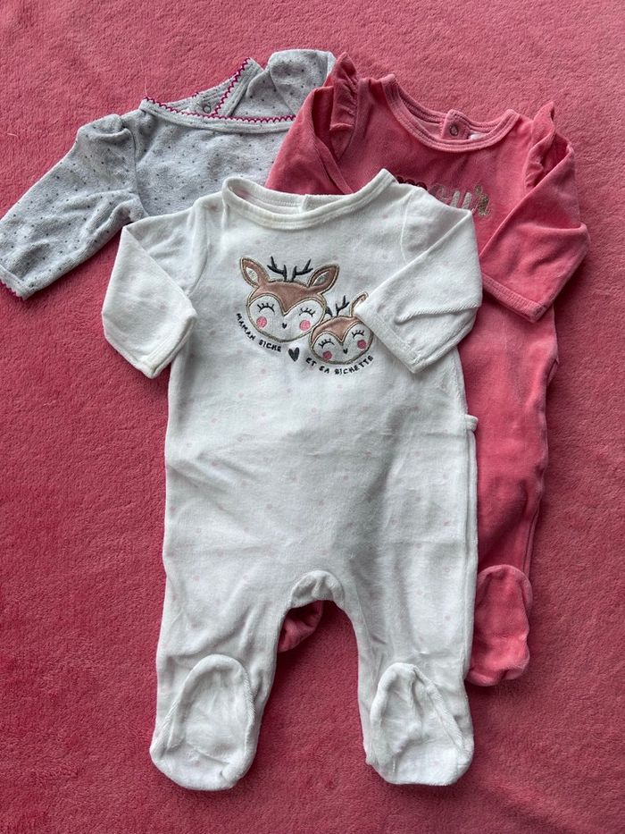 Lot de 14 pyjamas velours - photo numéro 3