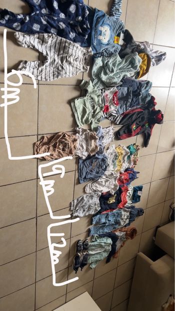 Vêtements 6-9-12m garçon 