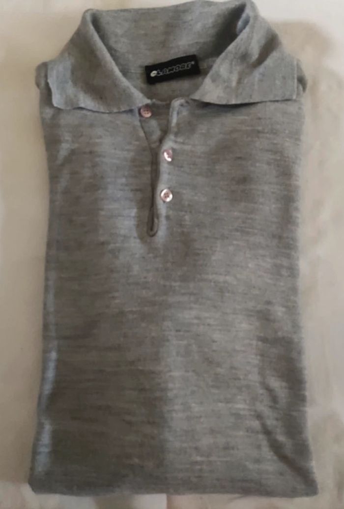 Pull fin gris homme Clamore L (90)