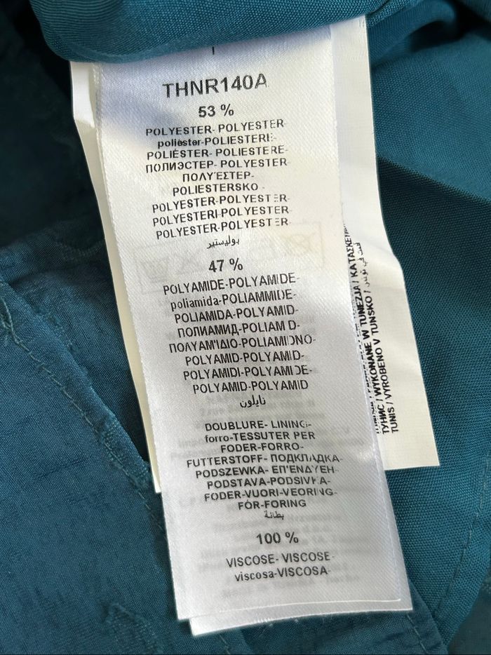 Robe bleue canard neuve à manches longues Naf Naf taille 40 (valeur 75€) - photo numéro 10