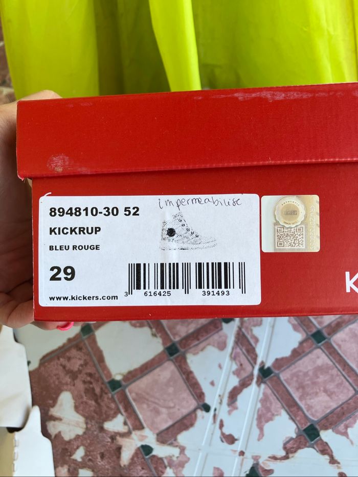 Chaussures montantes kickers taille 29 - photo numéro 10