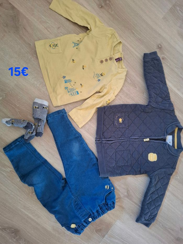 Ensemble Sergent Major 24mois