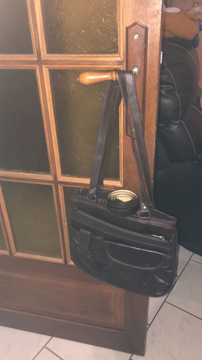 Sac à main + ceinture