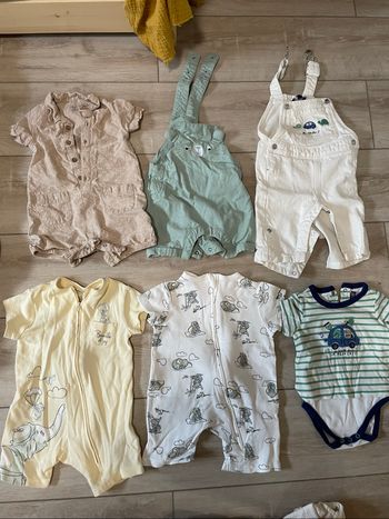 Lot ensembles d’été 3mois