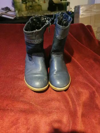 Bottes avec petit noeud