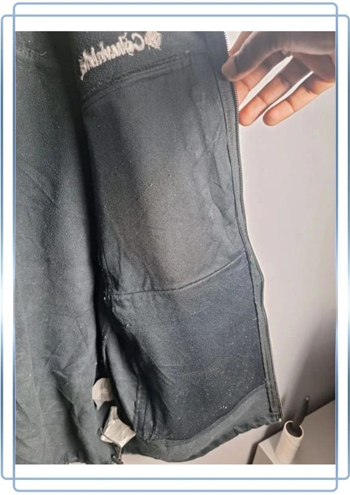 Veste légère /Track jacket Columbia noire / homme - taille M / brodé - photo numéro 8