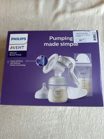 Tire lait manuel Philips AVENT