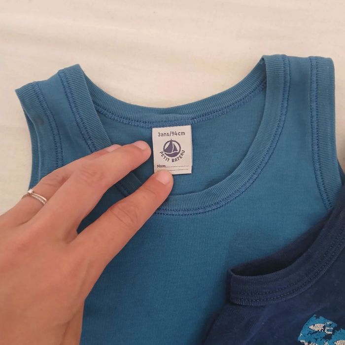 Débardeur petit bateau 3ans - photo numéro 3