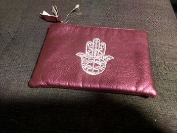 Porte monnaie violet neuf