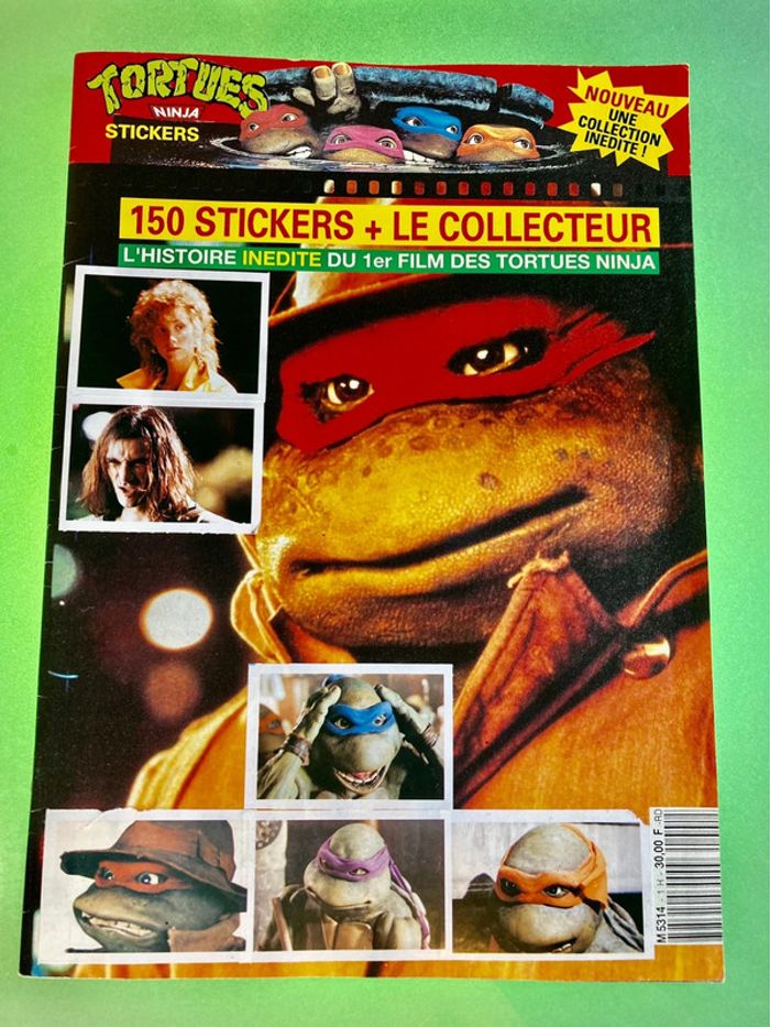 Album Complet Les Tortues Ninja Stickers du film
