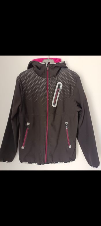 Veste coupe-vent déperlante Freegun fille en 14 ans