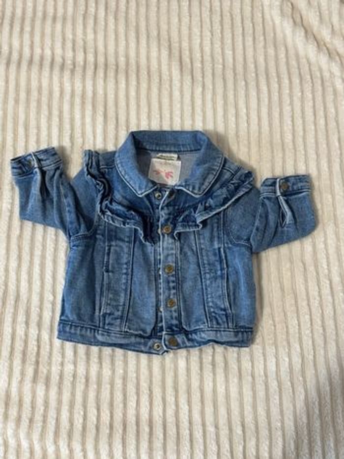 Veste jean - fille - toute saison - Tape à l’œil - taille 6 mois - très bon état