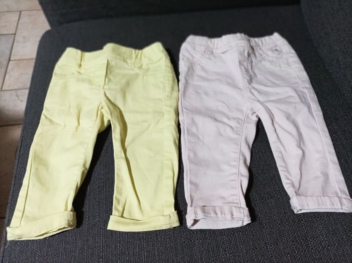 Lot de 2 jeans 6 mois