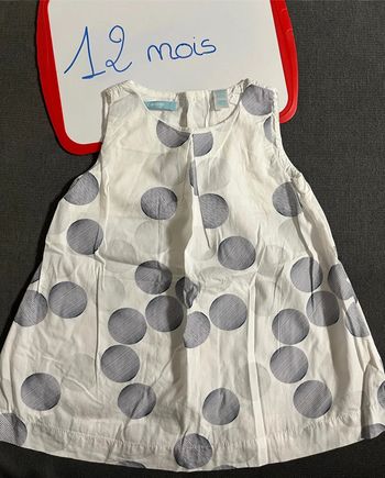 Robe sans manches 12 mois
