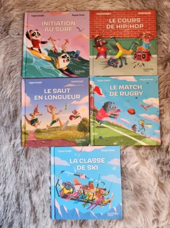 💐Lot 5 livres Mcdo Esprit sportif 💐