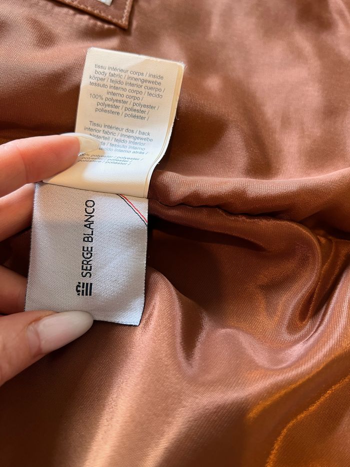 Veste cuir agneau Serge blanco - photo numéro 10