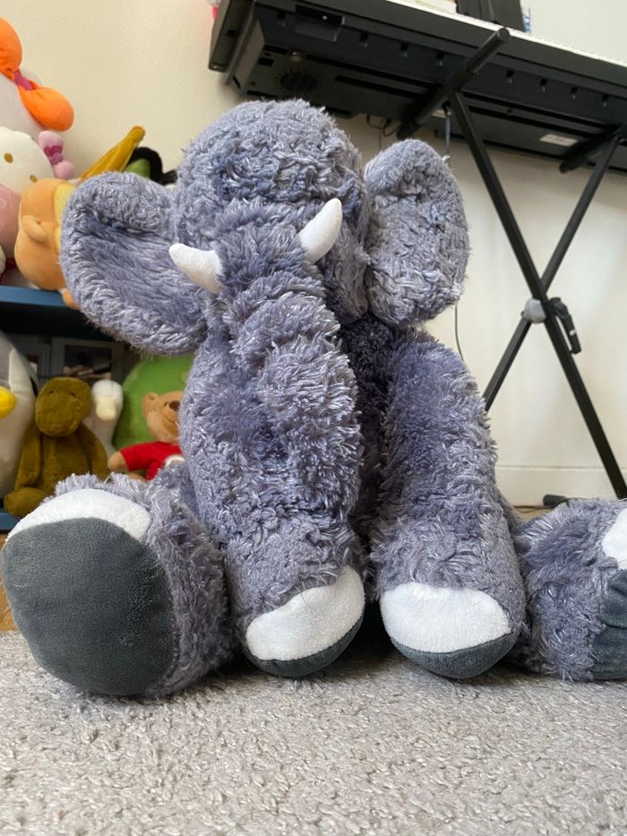 Peluche éléphant - photo numéro 2