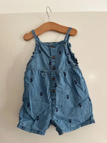 Combinaison short Salopette bout’chou 18 mois en jean fille