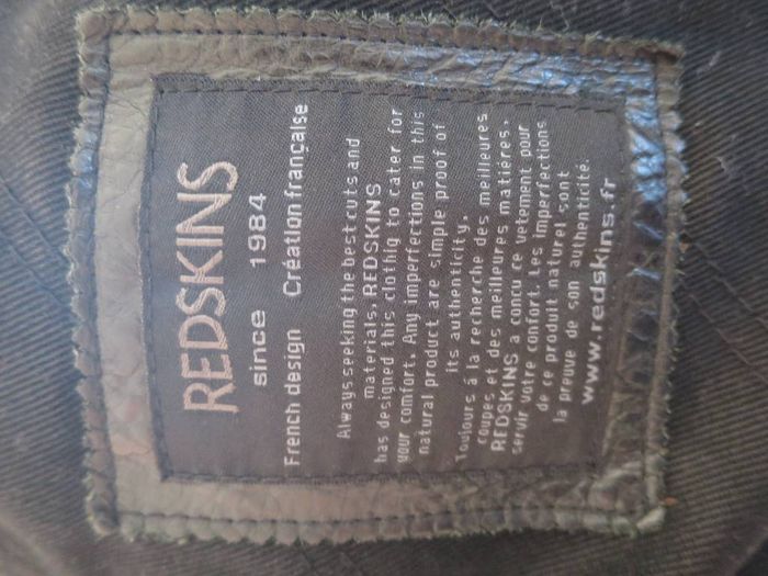 Blouson Cuir Redskins  Excellent état - photo numéro 9