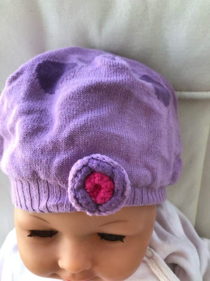 Bonnet à pois - photo numéro 2