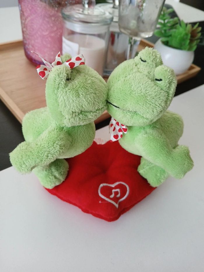 Péluche Grenouille d'amour🌿🎁 - photo numéro 4