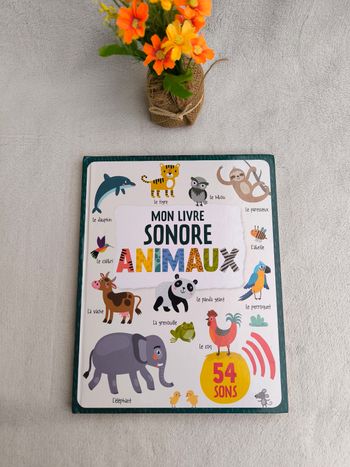 Livre sonore Les animaux