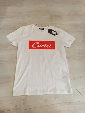 Tee shirt blanc cartel homme xl
