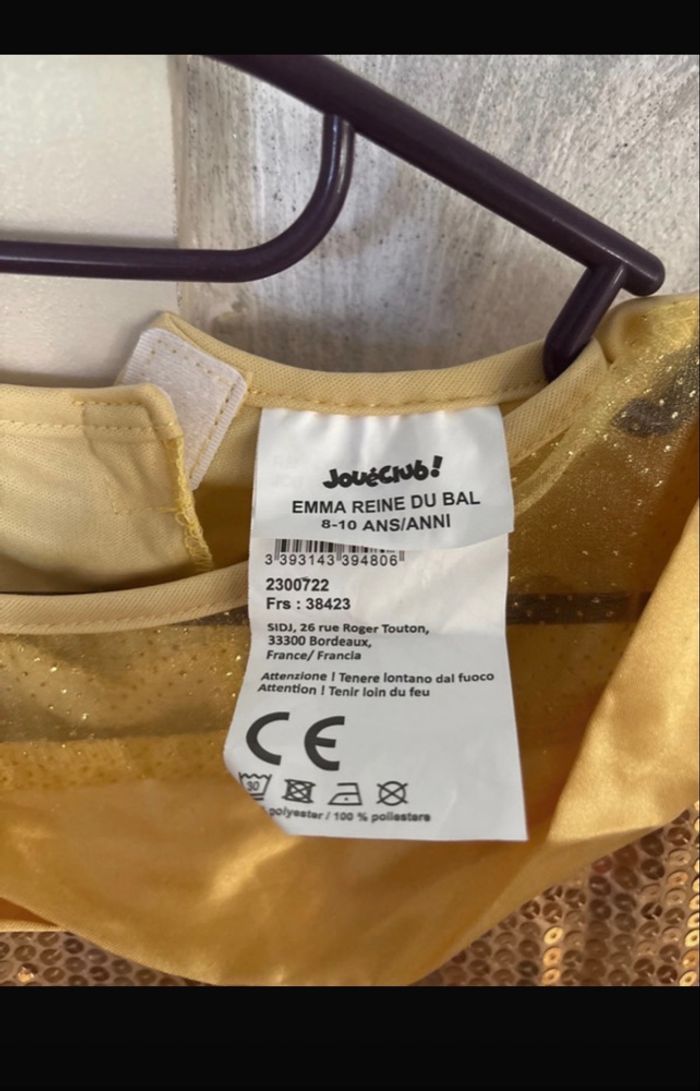 Déguisement belle et la bête