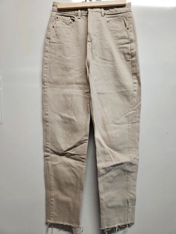 Jean mom beige t.36