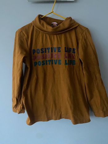 Teeshirt moutarde garçon