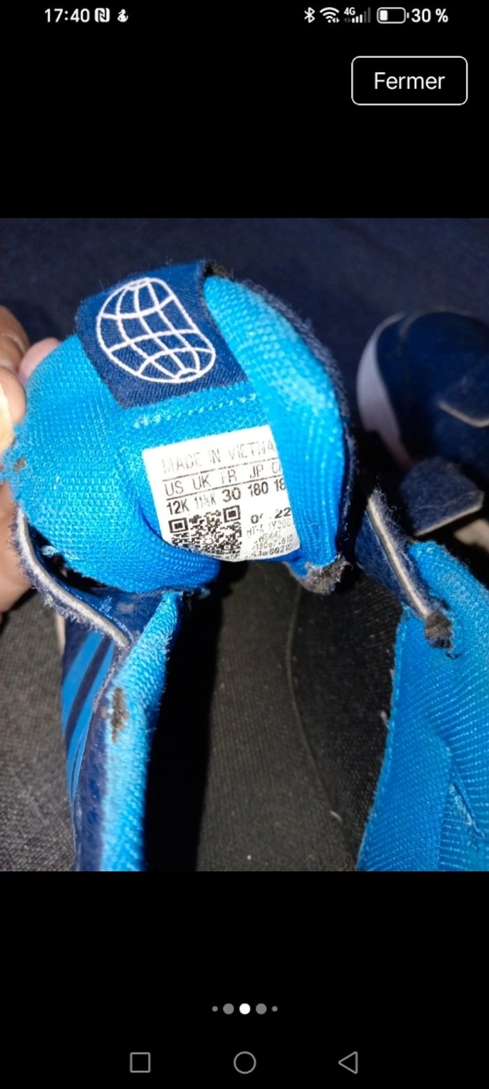 Lot baskets et chaussons 30 - photo numéro 3