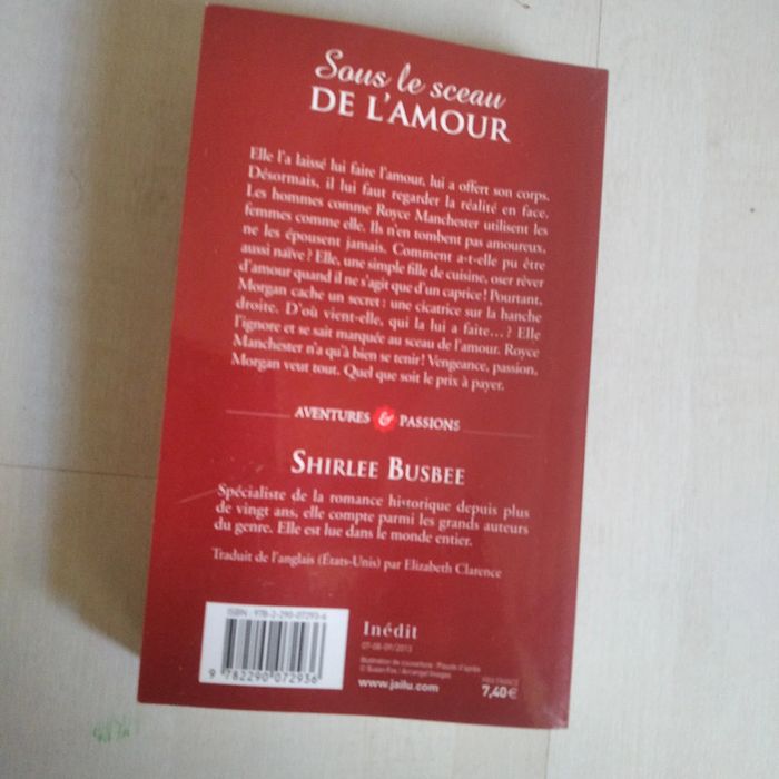 J'ai lu Sous le sceau de l'amour - photo numéro 3