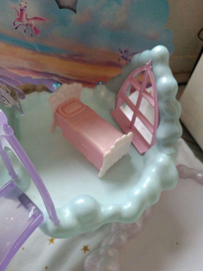 Barbie mattel royaume kingdom nuage magic féerique licorne unicorn poupée doll Pegasus castillo - photo numéro 11