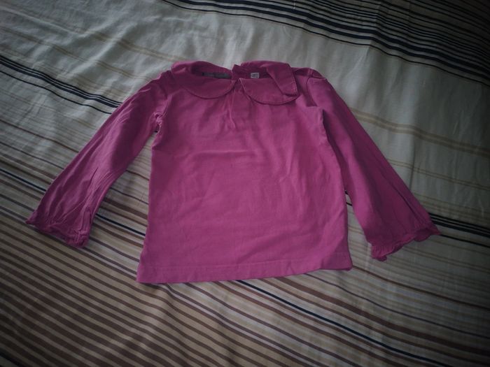 T shirt à col 4 ans