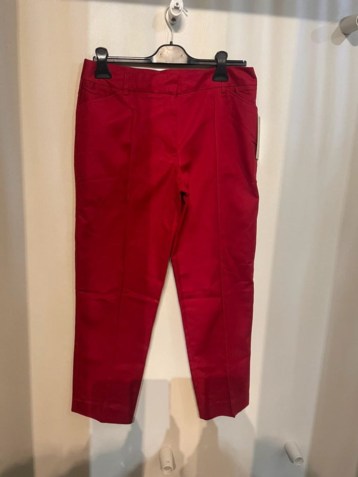 Pantalon rouge femme neuf