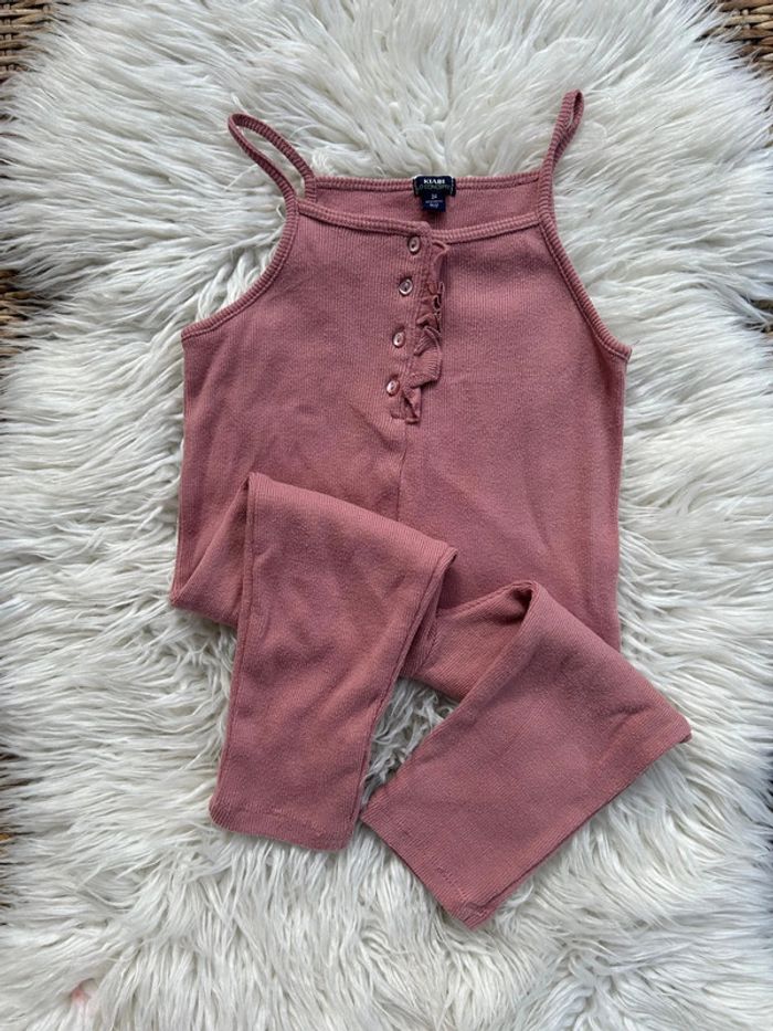 Fille 👧🏻 Combinaison en maille fine rose kiabi 24 mois