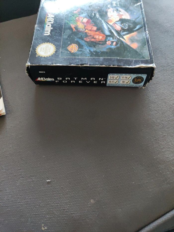 Batman forever super nintendo en boite - photo numéro 3