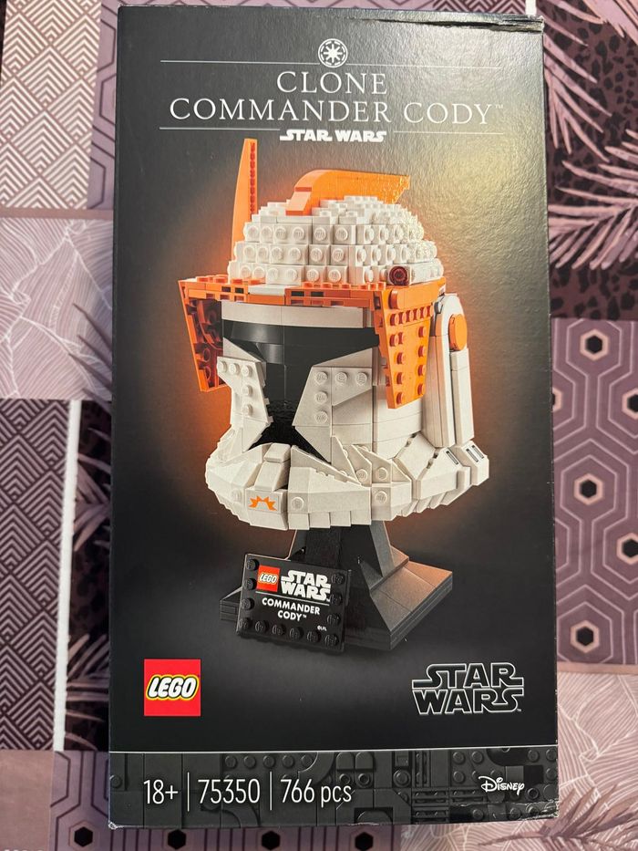 Lego 75350 NEUF Le casque du Commandant clone Cody Lego Star Wars