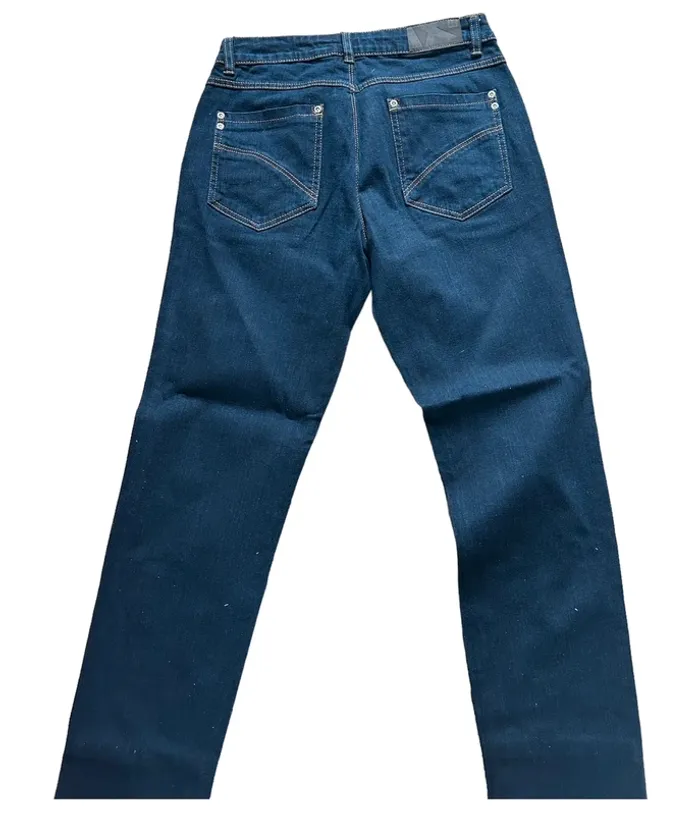 Jean bleu foncé taille 38 - photo numéro 2