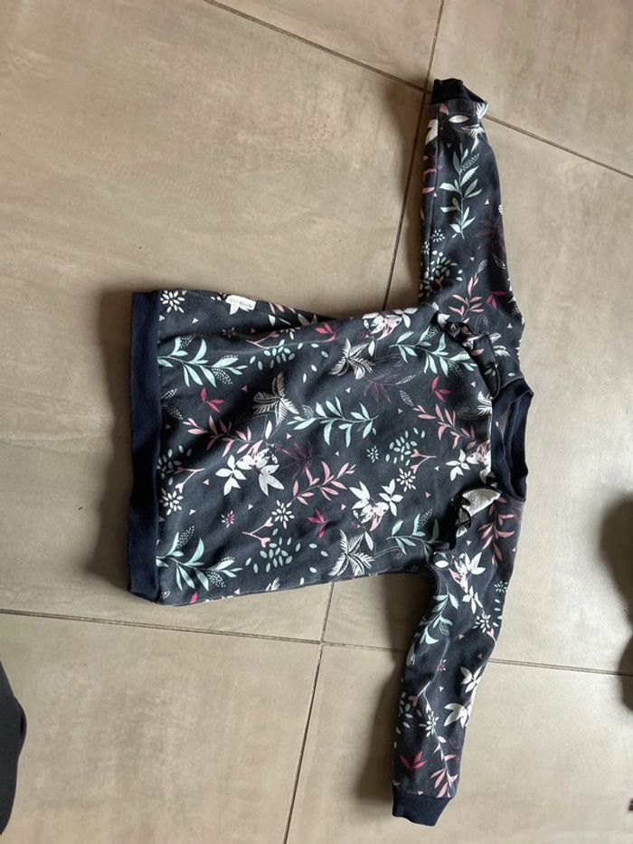 Pull long petit béguin