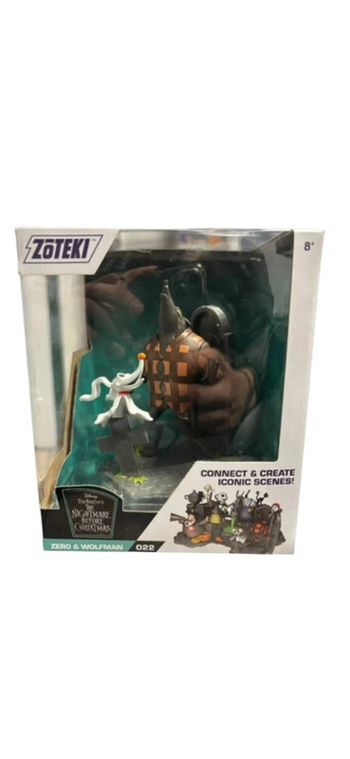 Figurine Zoteki Disney l’étrange Noël de Monsieur Jack Zéro et Wolfman 022 neuf