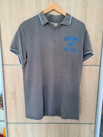 Tee shirt convers homme gris et bleu XL