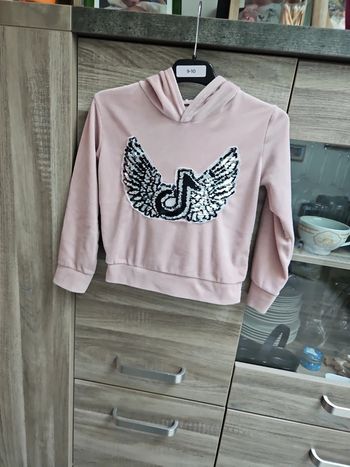 Ensemble jogging velours rose 5 ans