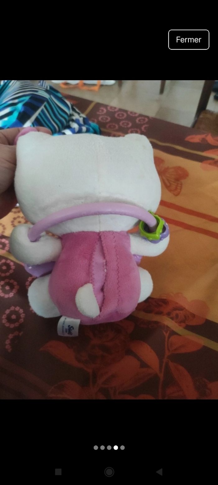 Peluche musicale hello Kitty j9 - photo numéro 3