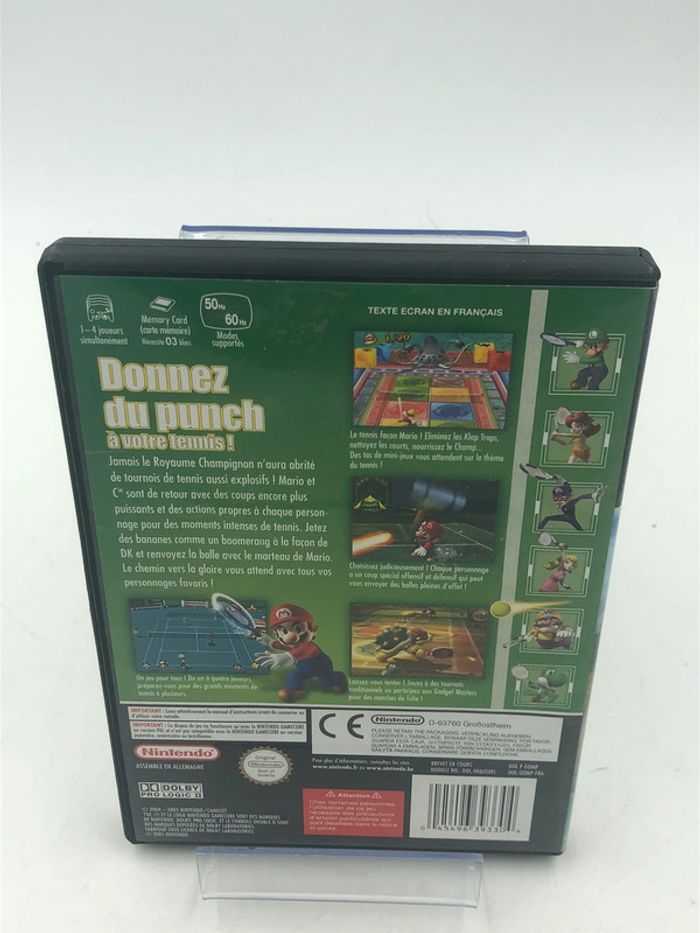 Jeu vidéo Mario Power Tennis sur console Nintendo Game Cube - photo numéro 2