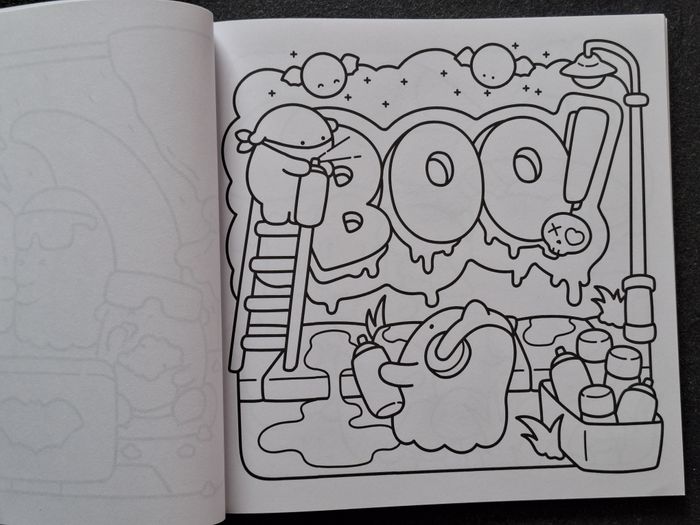 Livre de coloriage “Spooky Dreams” - photo numéro 3
