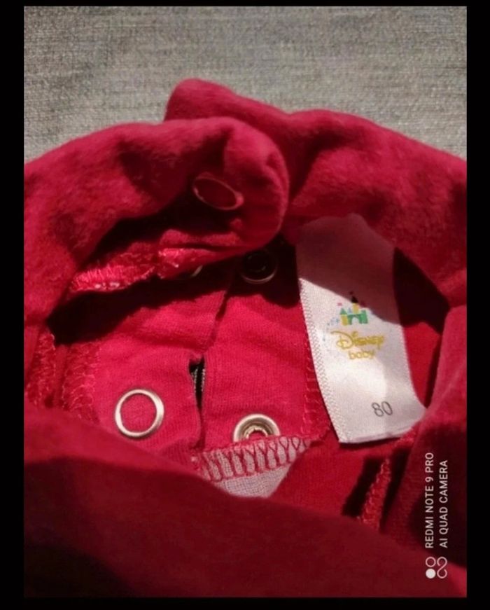 Sous pull manches longues avec col Mickey 12 mois - photo numéro 2