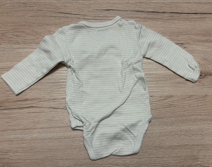 Lot 3 bodies manches longues 3 mois - photo numéro 3