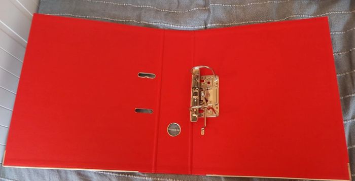 Classeur à Levier Rouge - photo numéro 2