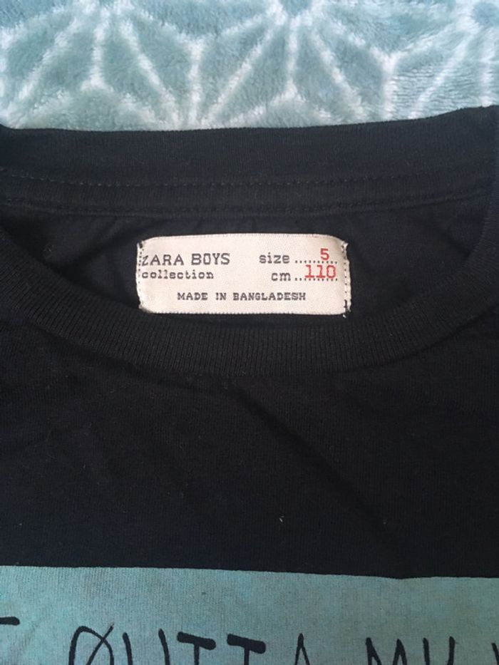 Teeshirt manches longues Zara - 5 ans - photo numéro 2